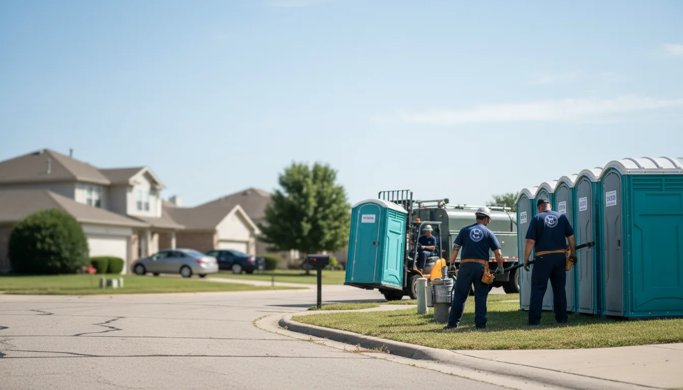 Porta Potty Rental in Wellsville, KS near me